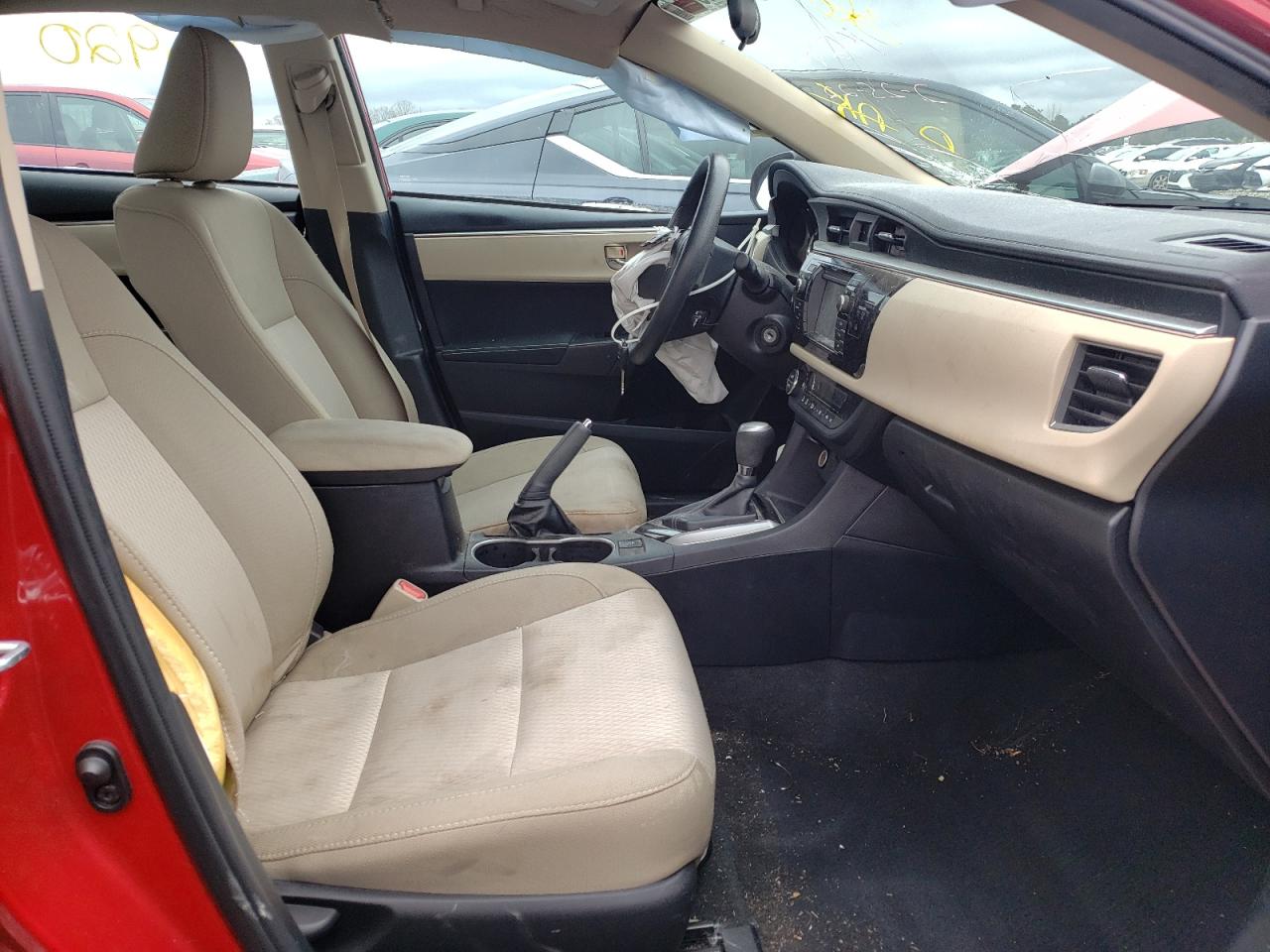 Photo 5 from auction – 2014 TOYOTA COROLLA L with VIN 2T1BURHE2EC142722