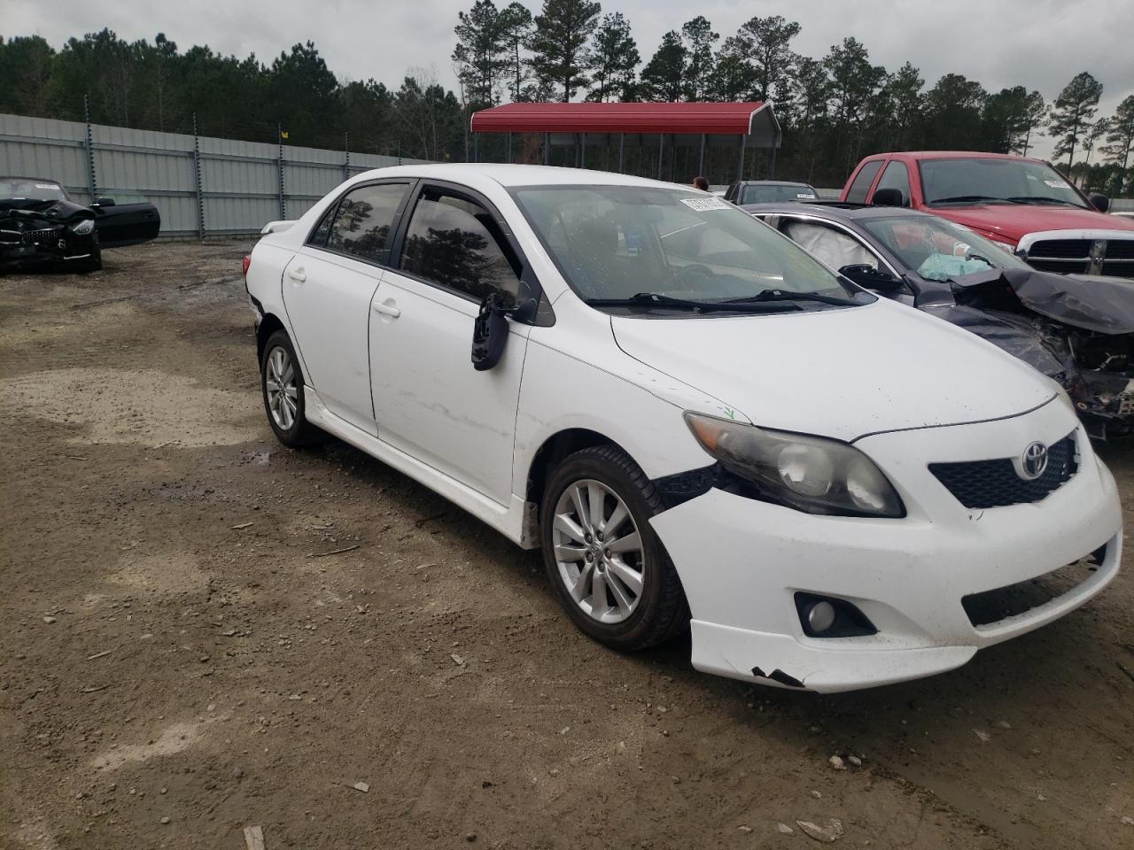 TOYOTA COROLLA 2010 with VIN 1NXBU4EE0AZ384800 - Photo from auction
