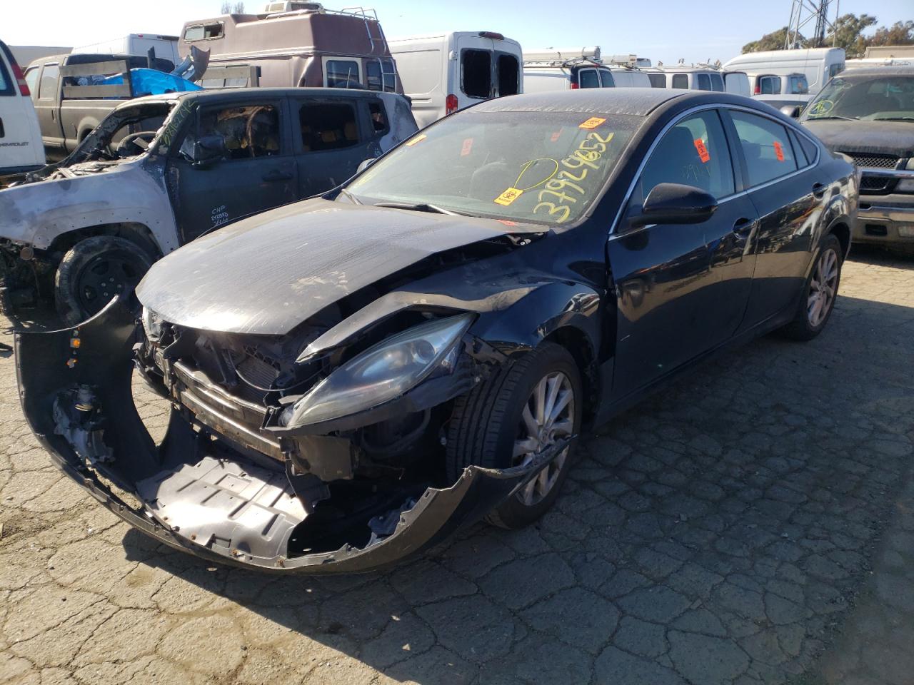 Photo 2 from auction – 2012 MAZDA 6 I with VIN 1YVHZ8DH5C5M40336