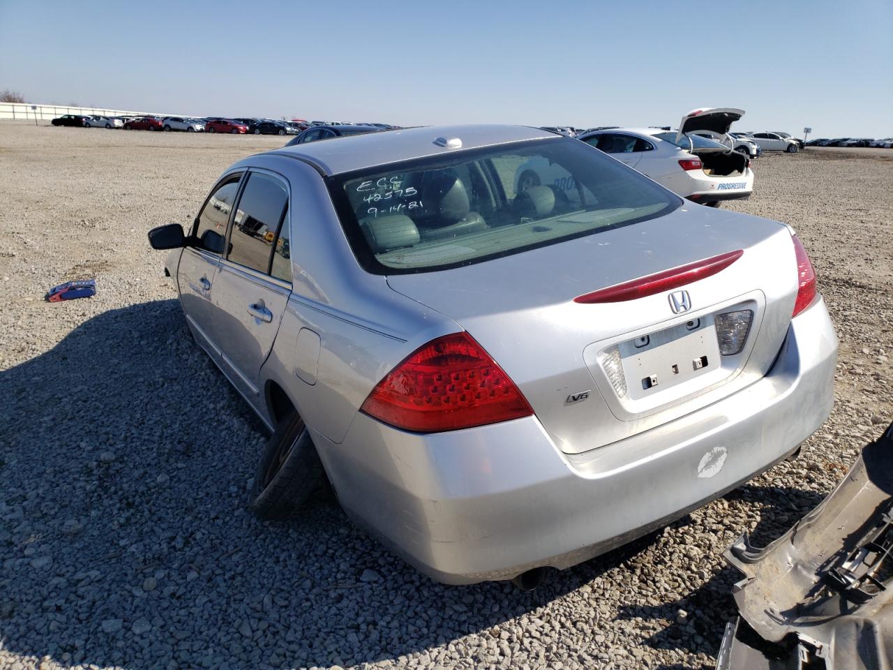 Photo 3 from auction – 2007 HONDA ACCORD EX with VIN 1HGCM66507A030273