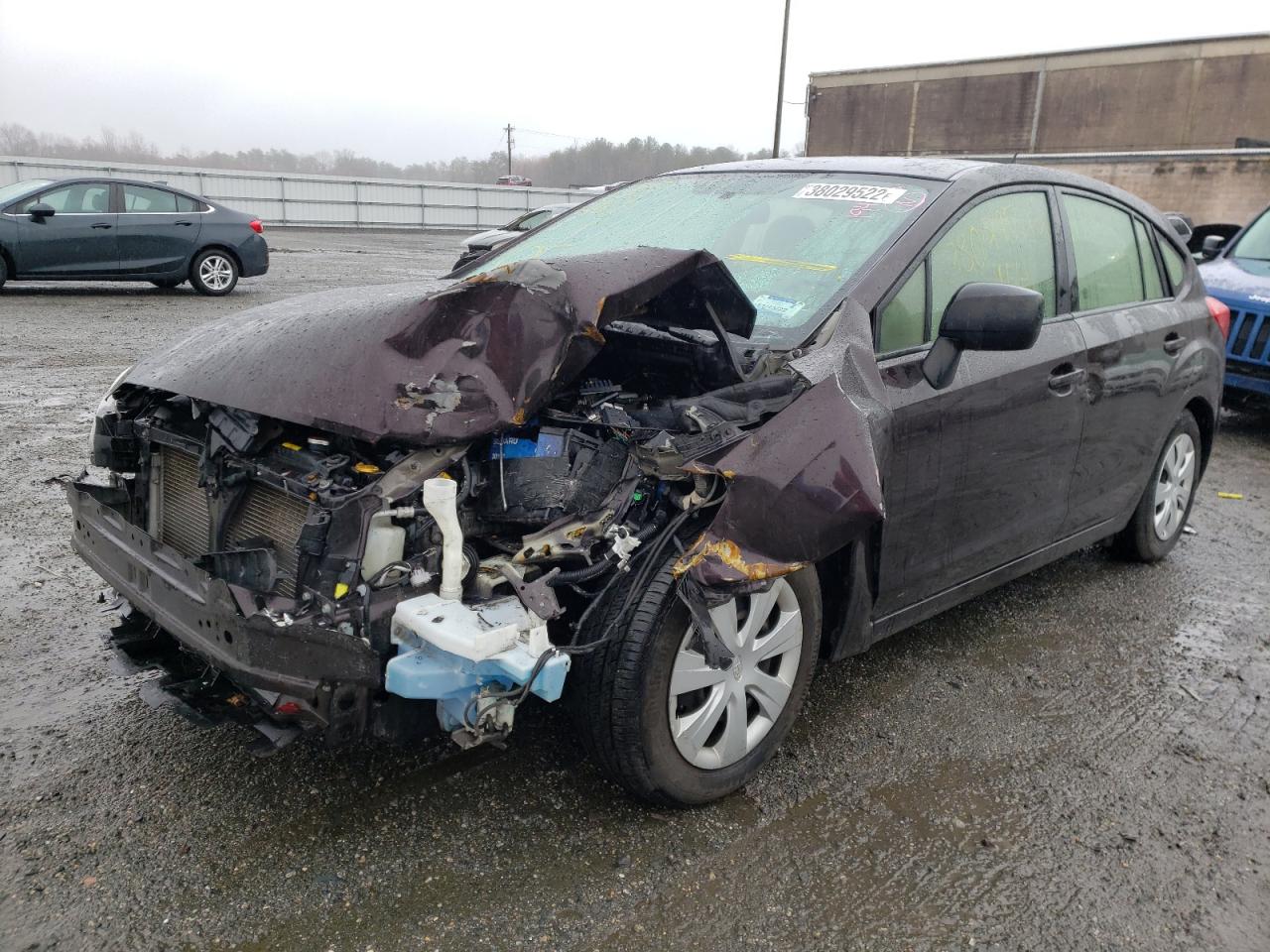 Photo 2 from auction – 2013 SUBARU IMPREZA with VIN JF1GPAA68DH857733