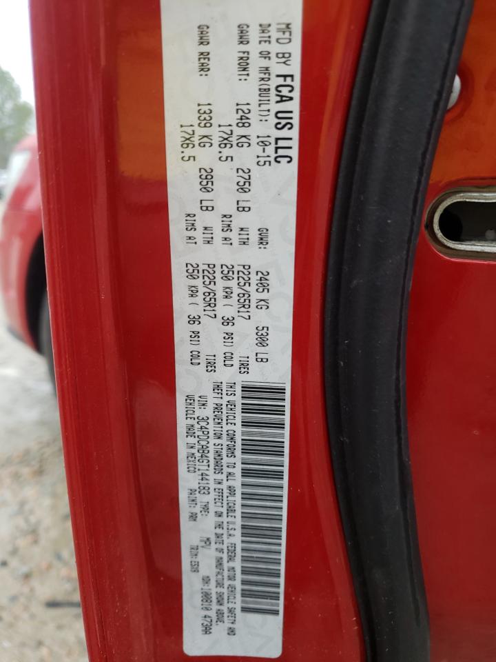 Photo 10 from auction – 2016 DODGE JOURNEY SE with VIN 3C4PDCAB4GT144183
