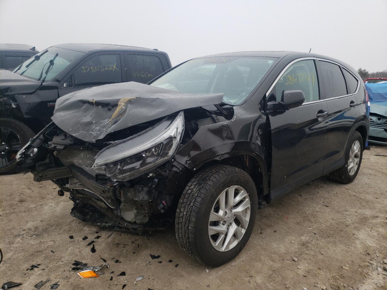 Photo 2 from auction – 2016 HONDA CR-V EX with VIN 5J6RM4H50GL049074