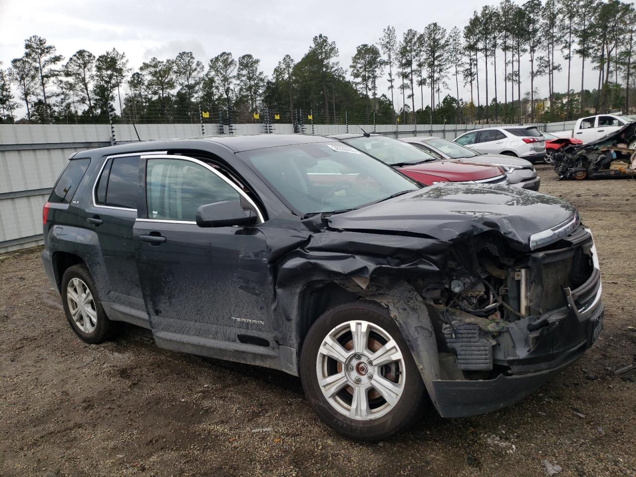 GMC TERRAIN SL 2017 with VIN 2GKALMEK4H6334066 - Photo from auction