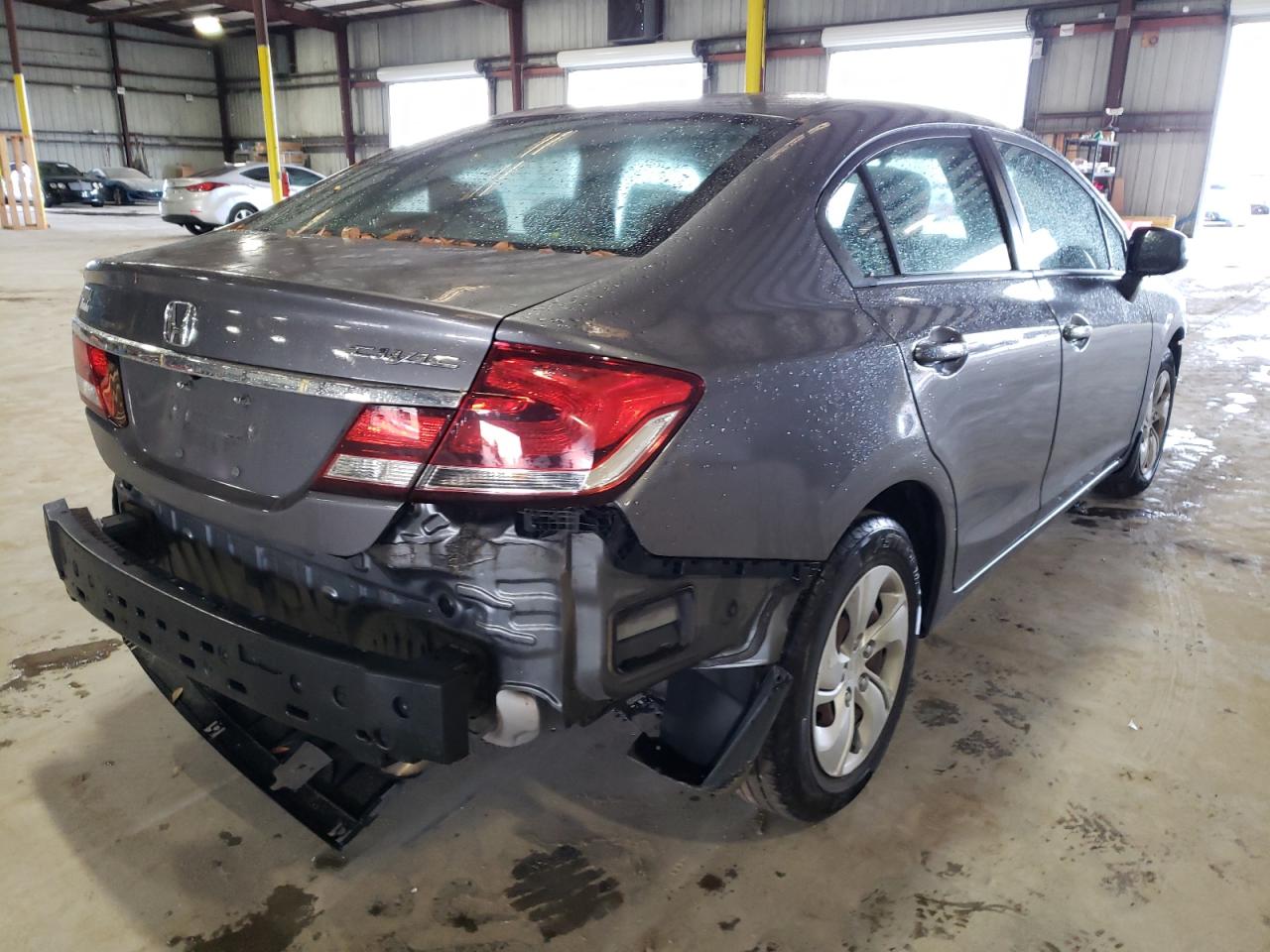 Photo 4 from auction – 2013 HONDA CIVIC LX with VIN 19XFB2F54DE029551