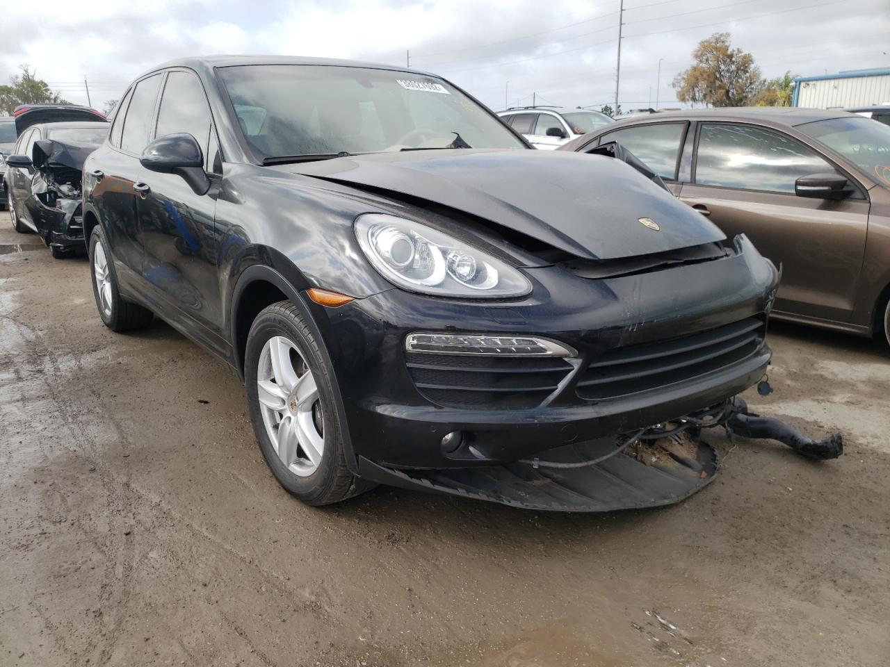 PORSCHE CAYENNE 2013 with VIN WP1AA2A26DLA02013 - Photo from auction