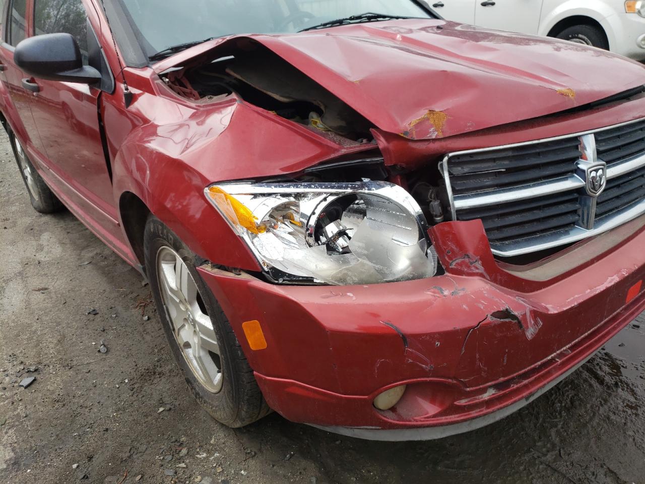 Photo 9 from auction – 2007 DODGE CALIBER SX with VIN 1B3HB48B37D542479