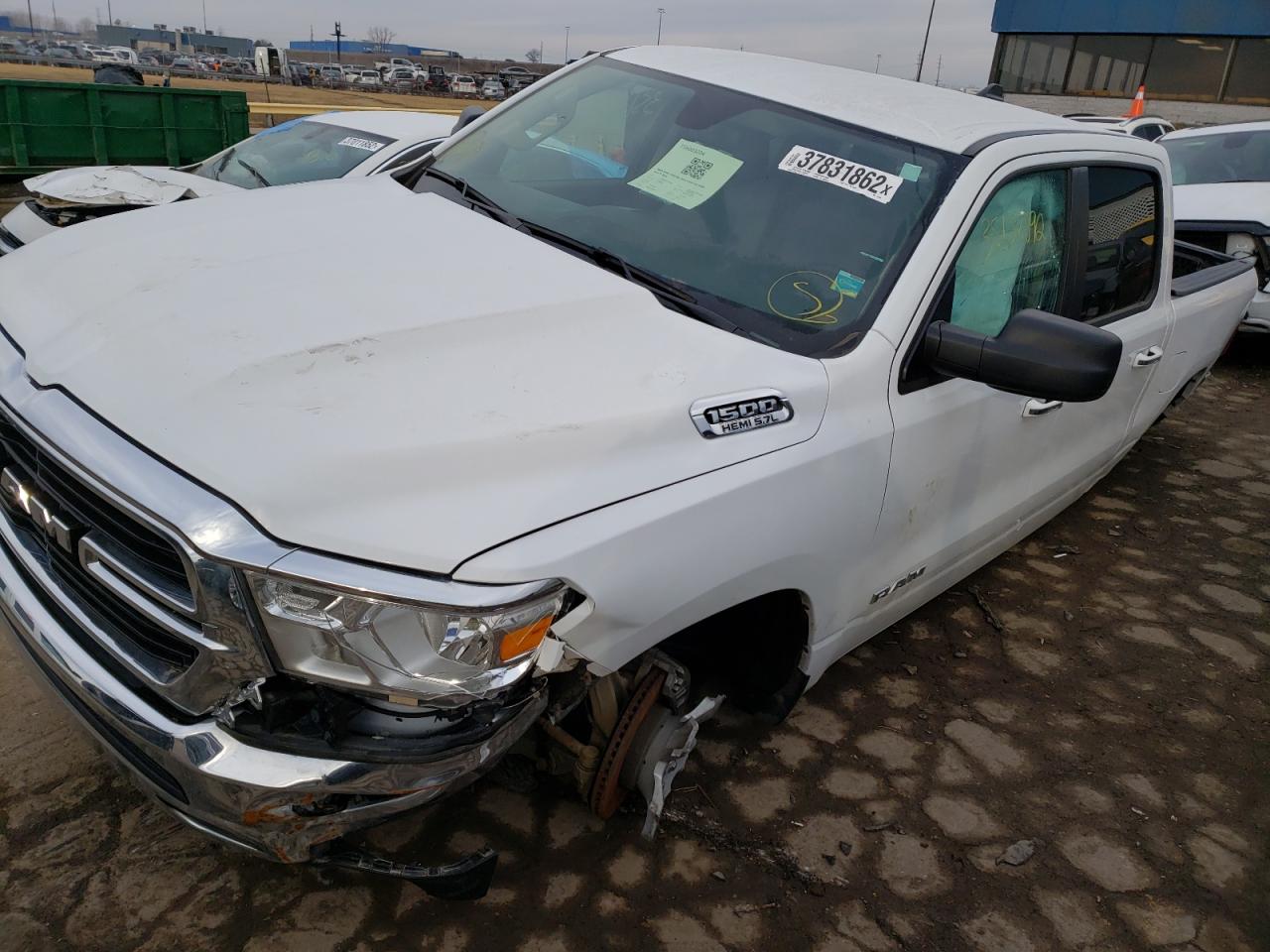 Photo 2 from auction – 2020 RAM 1500 BIG H with VIN 1C6SRFFT9LN145605