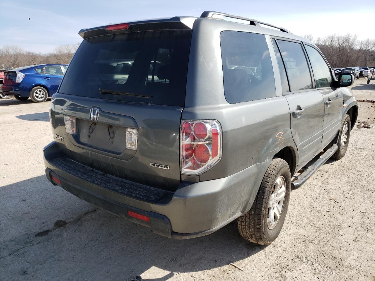 Photo 4 from auction – 2008 HONDA PILOT VP with VIN 5FNYF18298B031435