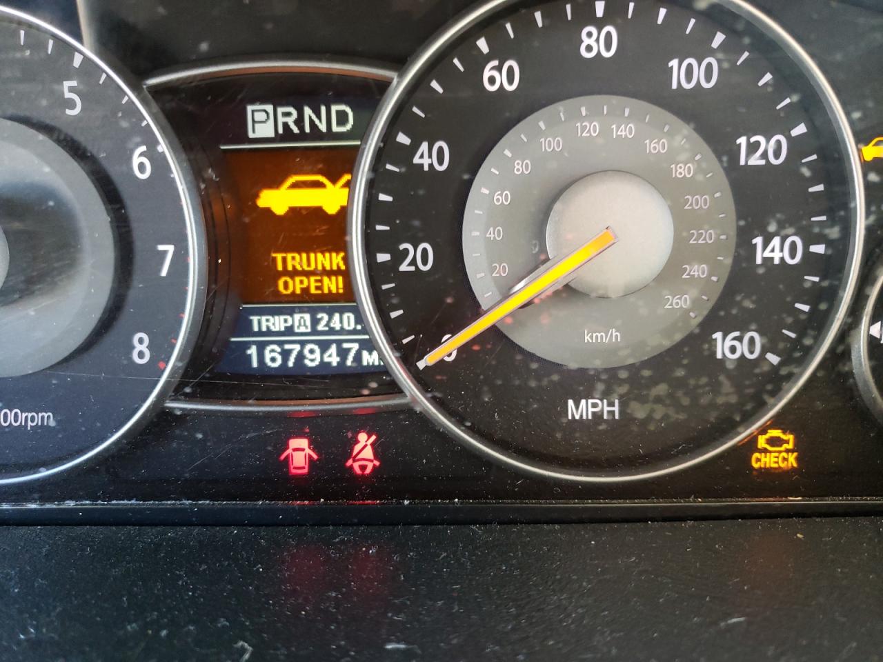 Photo 8 from auction – 2007 KIA AMANTI with VIN KNALD125375128744