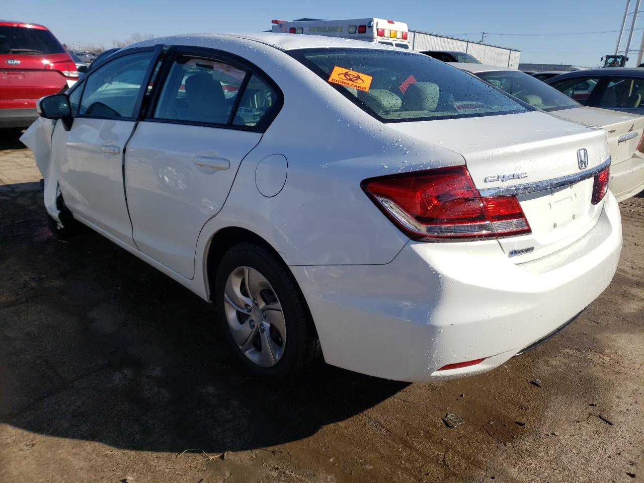 Photo 3 from auction – 2015 HONDA CIVIC LX with VIN 19XFB2F56FE703959