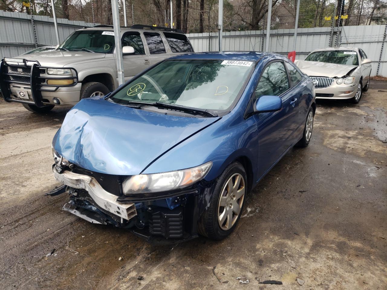 Photo 2 from auction – 2011 HONDA CIVIC LX with VIN 2HGFG1B69BH508609