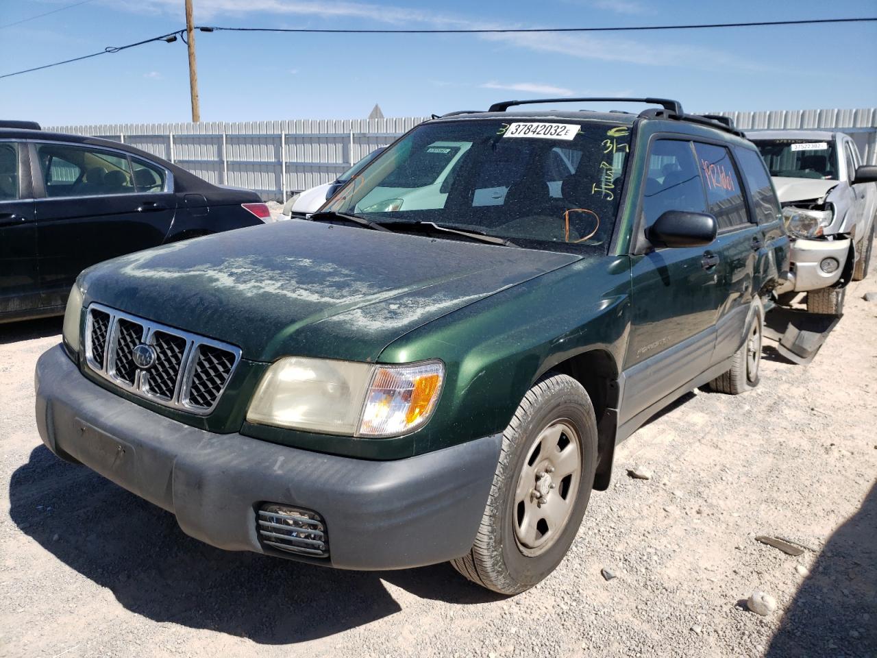 Photo 2 from auction – 2002 SUBARU FORESTER L with VIN JF1SF63542H757009