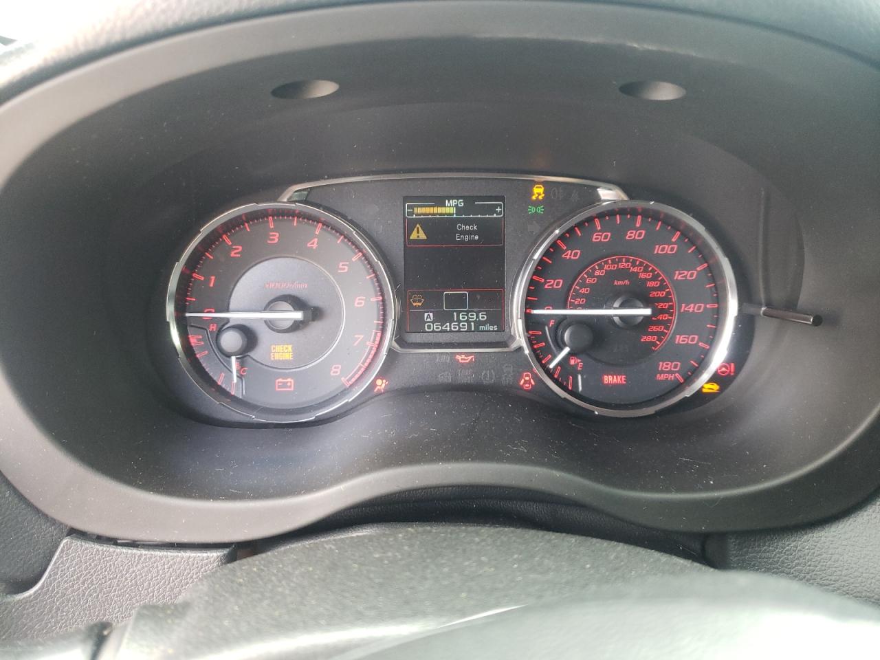 Photo 8 from auction – 2015 SUBARU WRX with VIN JF1VA1A65F9827935