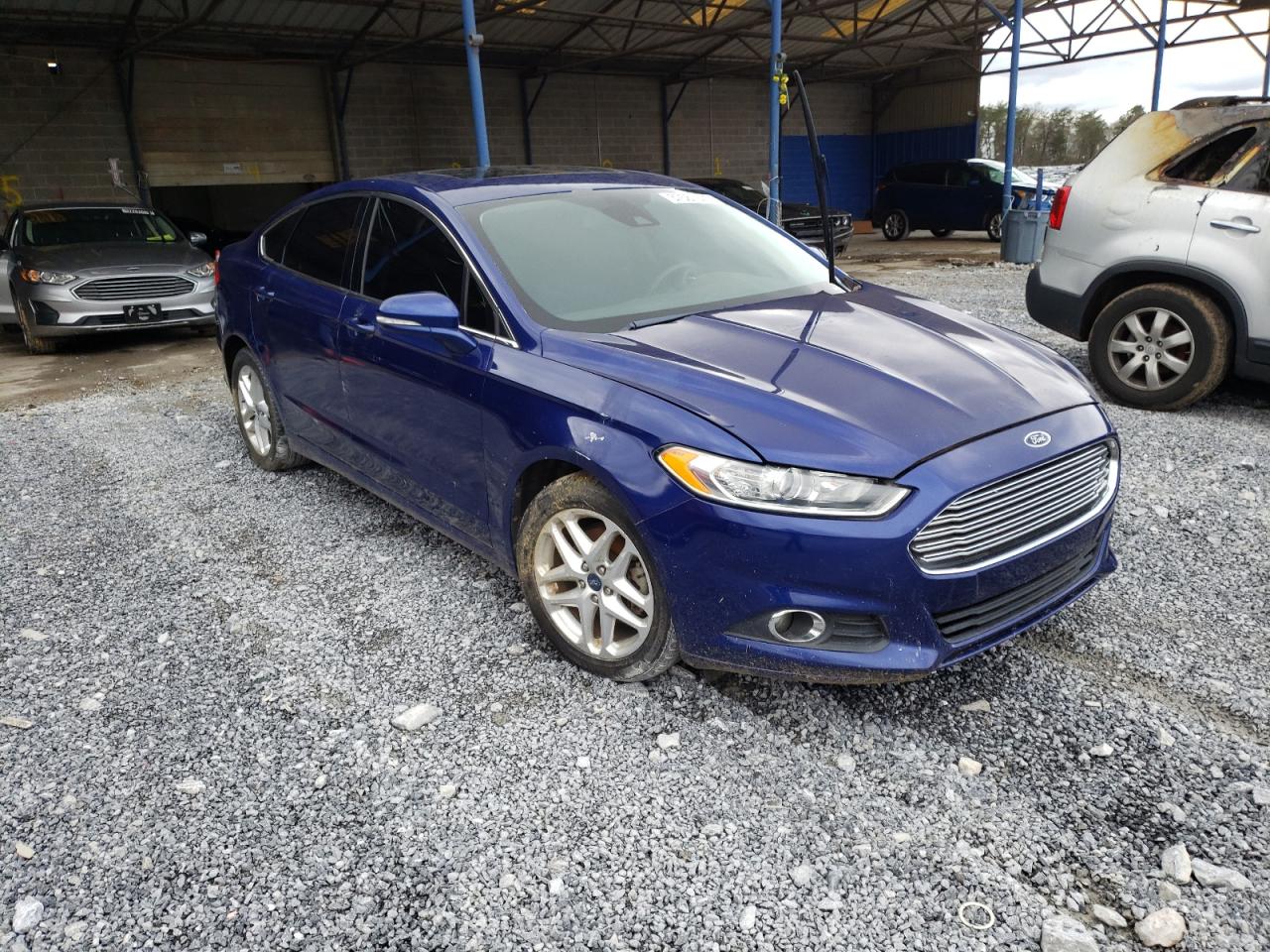 FORD FUSION SE 2013 with VIN 3FA6P0HR9DR122537 - Photo from auction