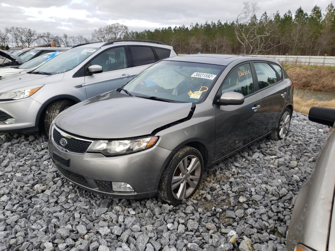 Photo 2 from auction – 2012 KIA FORTE SX with VIN KNAFW5A36C5596105