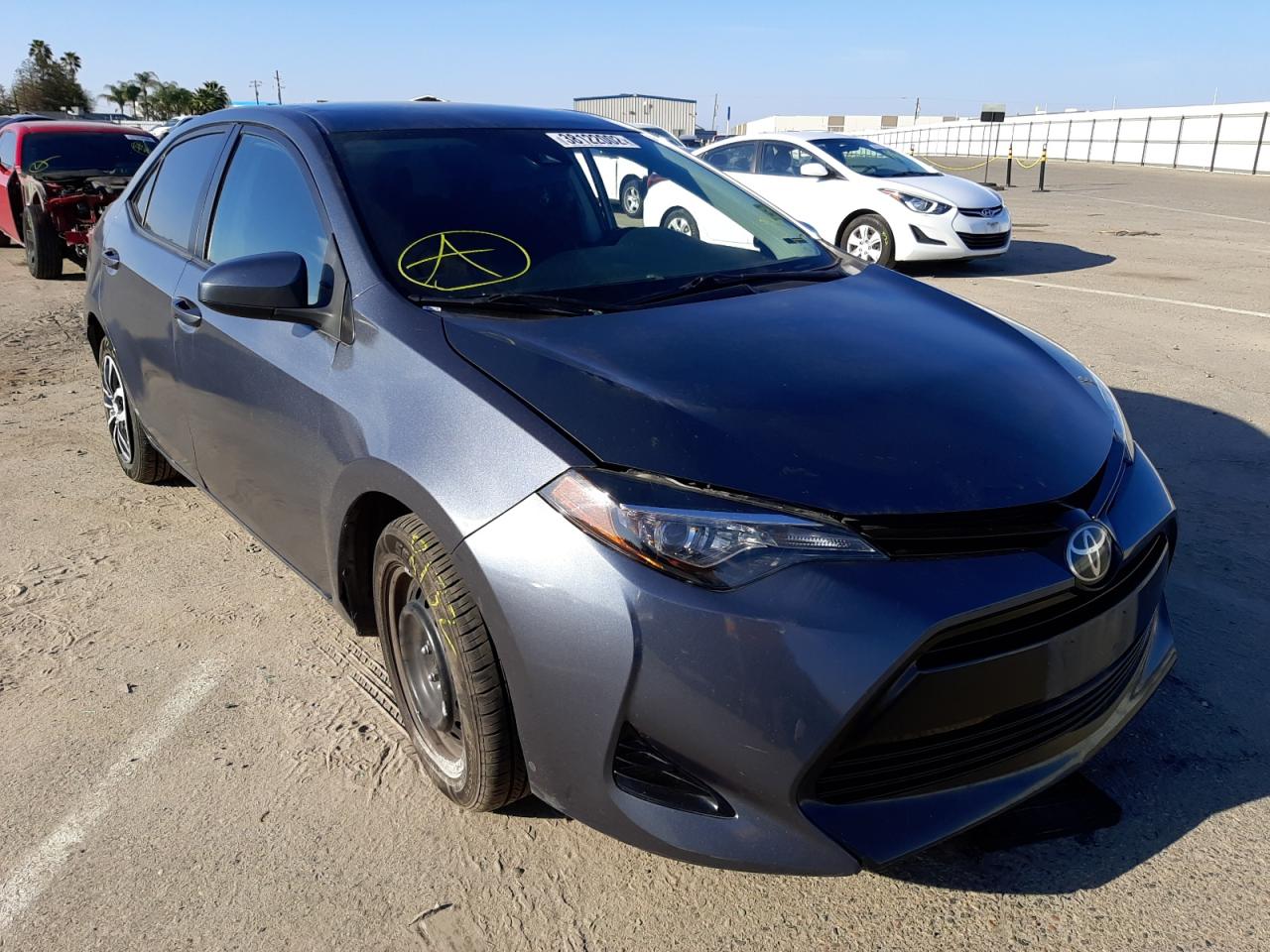 Photo 1 from auction – 2018 TOYOTA COROLLA L with VIN 2T1BURHE2JC035955