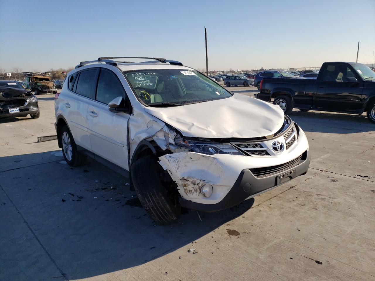 TOYOTA RAV4 LIMIT 2013 with VIN 2T3YFREV0DW022673 - Photo from auction