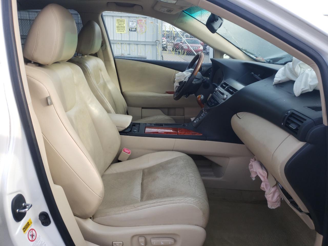 Photo 5 from auction – 2010 LEXUS RX 450 with VIN JTJBC1BA6A2400823