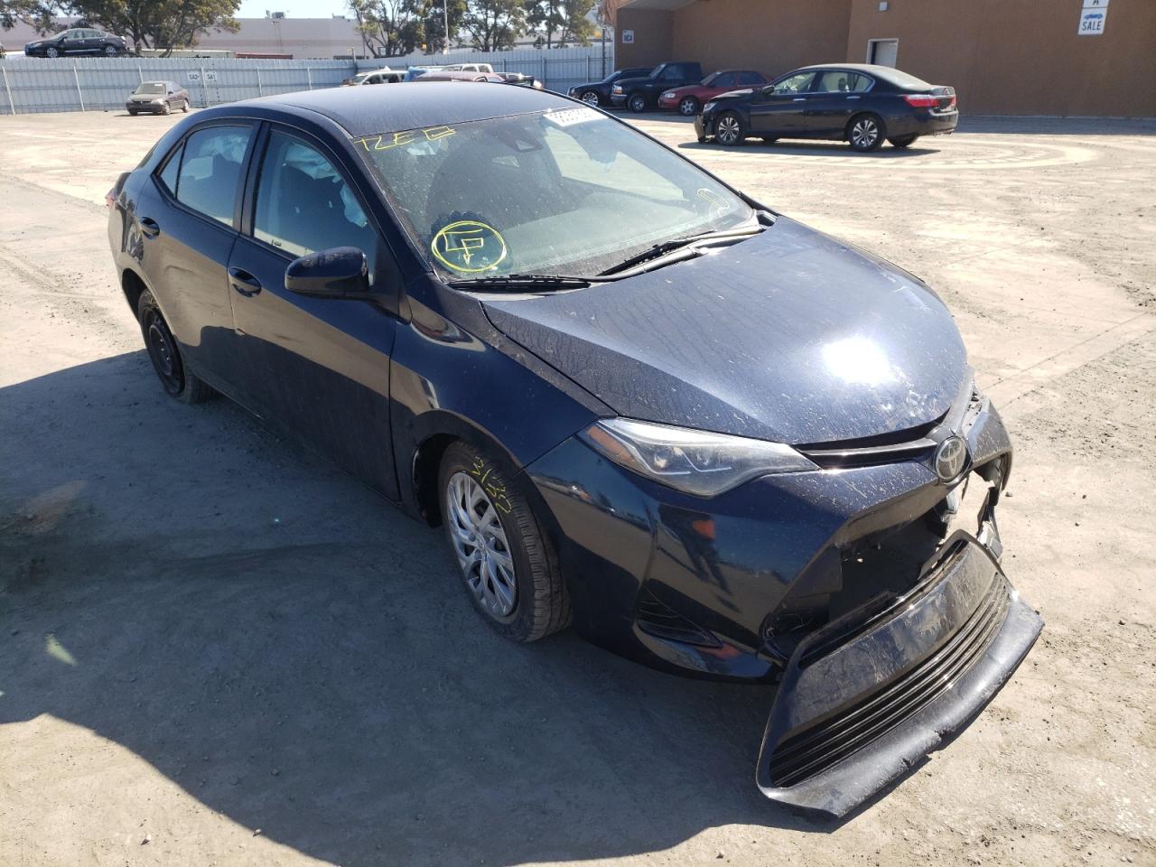 Photo 1 from auction – 2018 TOYOTA COROLLA L with VIN 2T1BURHE3JC015195