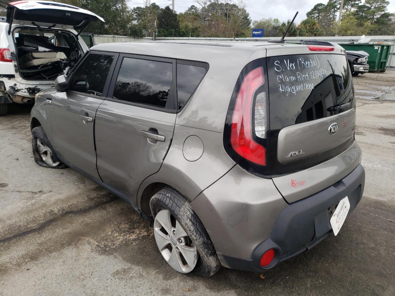 Photo 3 from auction – 2015 KIA SOUL with VIN KNDJN2A26F7158408