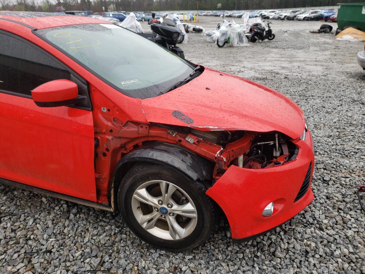 Photo 9 from auction – 2012 FORD FOCUS SE with VIN 1FAHP3K26CL292678