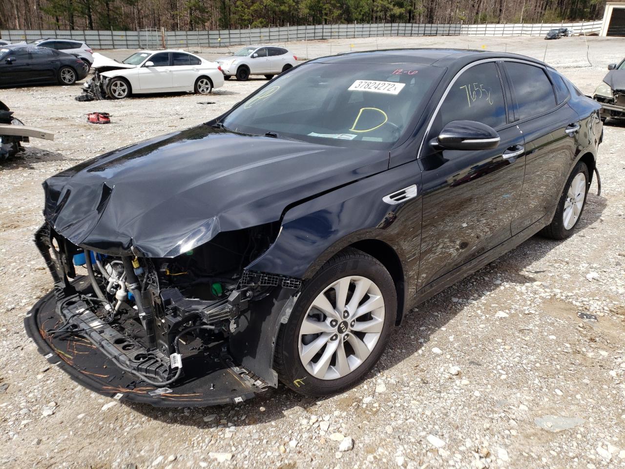 Photo 2 from auction – 2018 KIA OPTIMA EX with VIN 5XXGU4L35JG239740