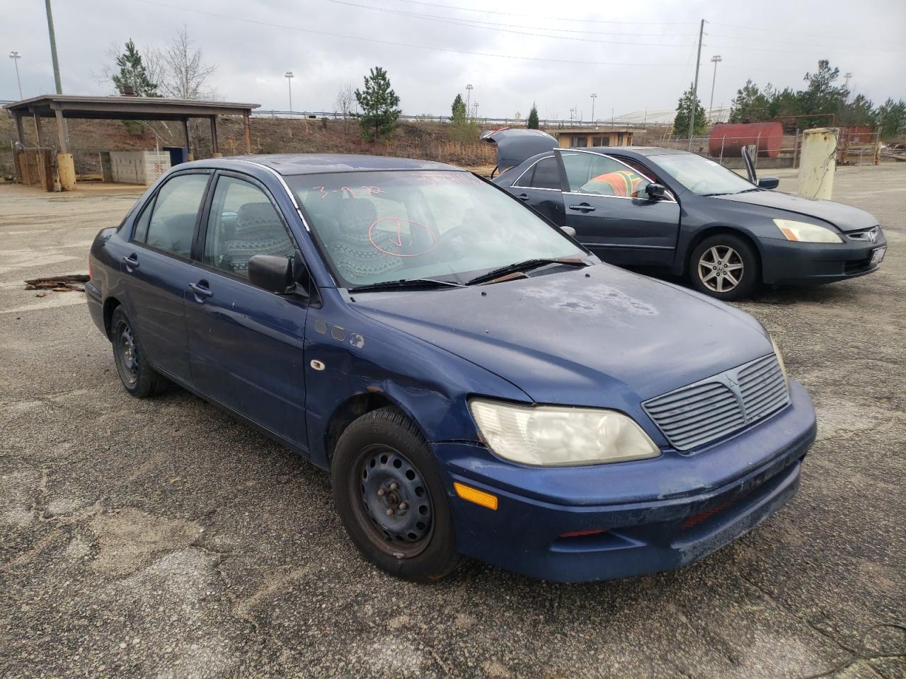 MITSUBISHI LANCER ES 2002 with VIN JA3AJ26E32U056539 - Photo from auction