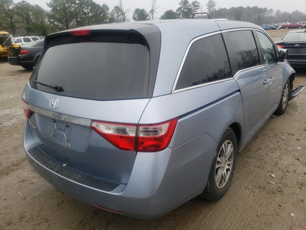 Photo 4 from auction – 2012 HONDA ODYSSEY EX with VIN 5FNRL5H67CB065891