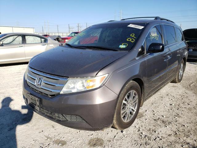Photo 2 from auction – 2012 HONDA ODYSSEY EX with VIN 5FNRL5H61CB034796