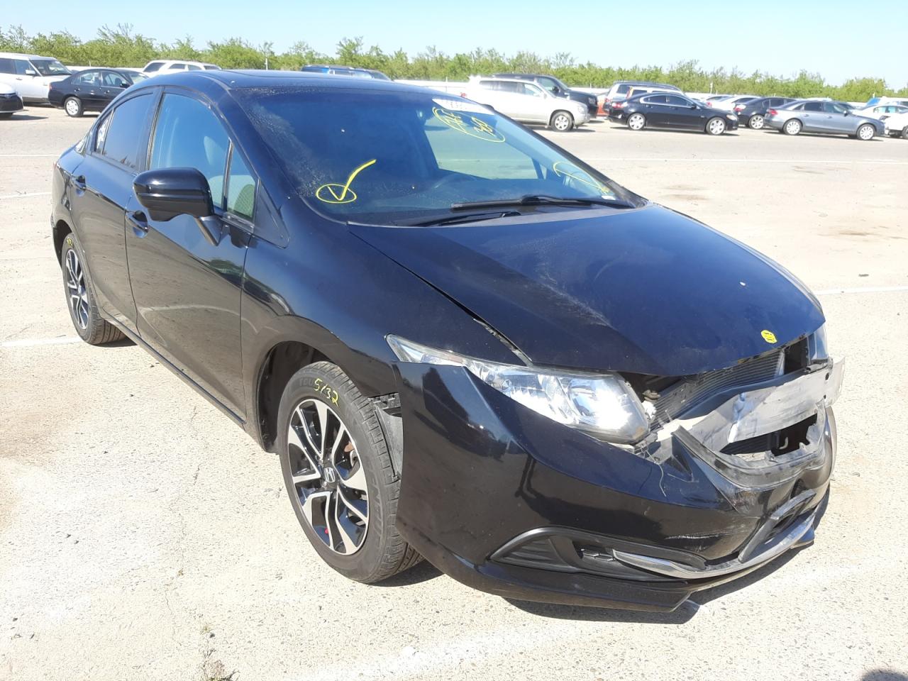 HONDA CIVIC EX 2015 con VIN 19XFB2F86FE294386 - Foto de la subasta