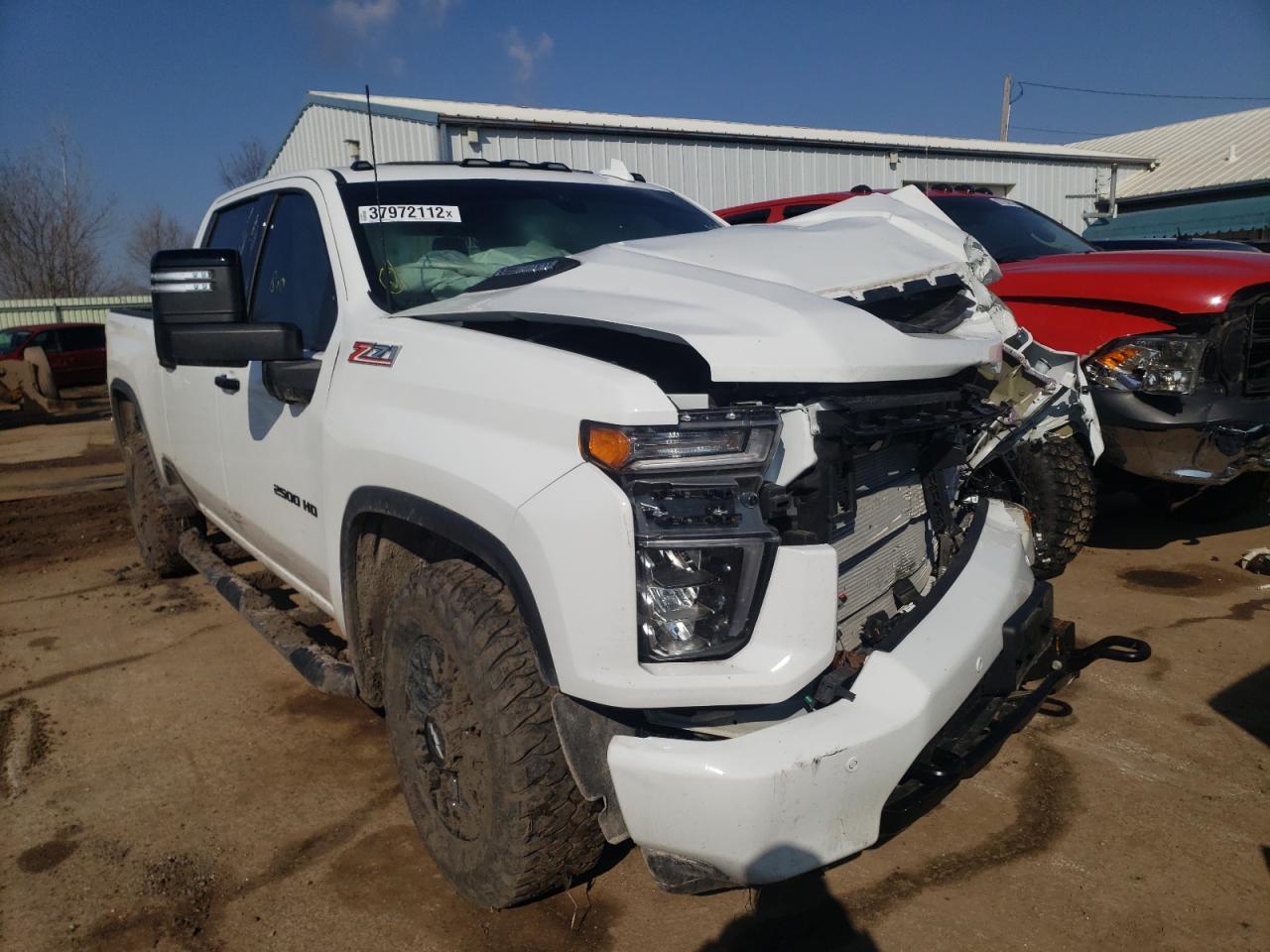 Photo 1 from auction – 2021 CHEVROLET SILVERADO with VIN 1GC4YPEYXMF300102