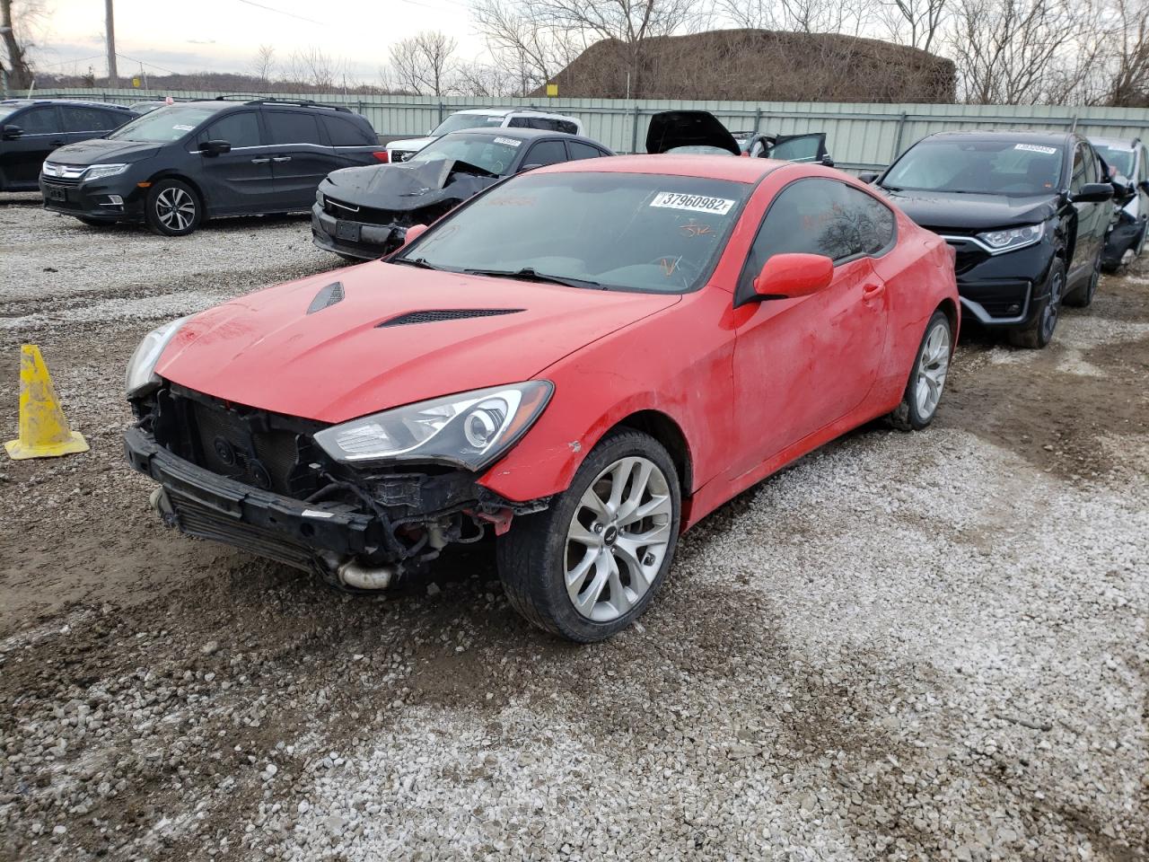 Photo 2 from auction – 2013 HYUNDAI GENESIS CO with VIN KMHHT6KD1DU086622