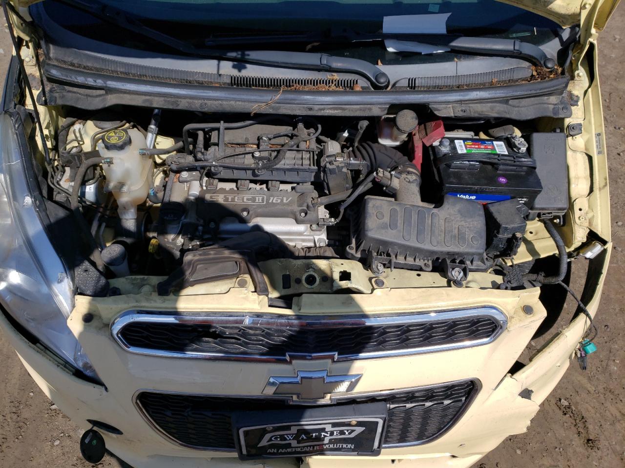 Photo 7 from auction – 2013 CHEVROLET SPARK LS with VIN KL8CB6S9XDC531662