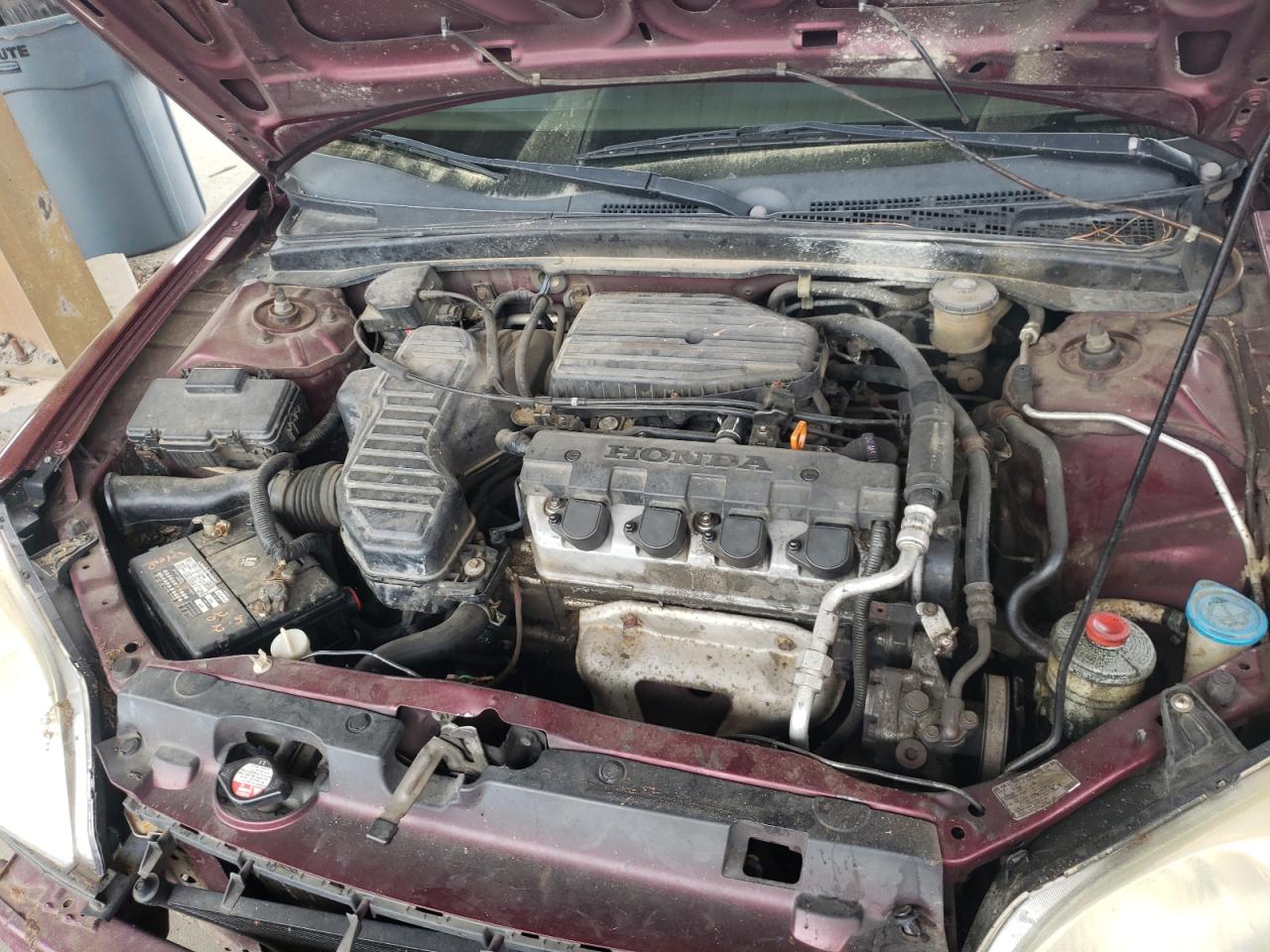 Photo 7 from auction – 2003 HONDA CIVIC LX with VIN 1HGES16563L032612
