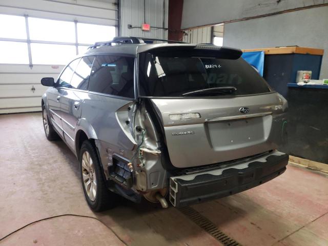 Photo 3 from auction – 2009 SUBARU OUTBACK 2. with VIN 4S4BP66C797334325