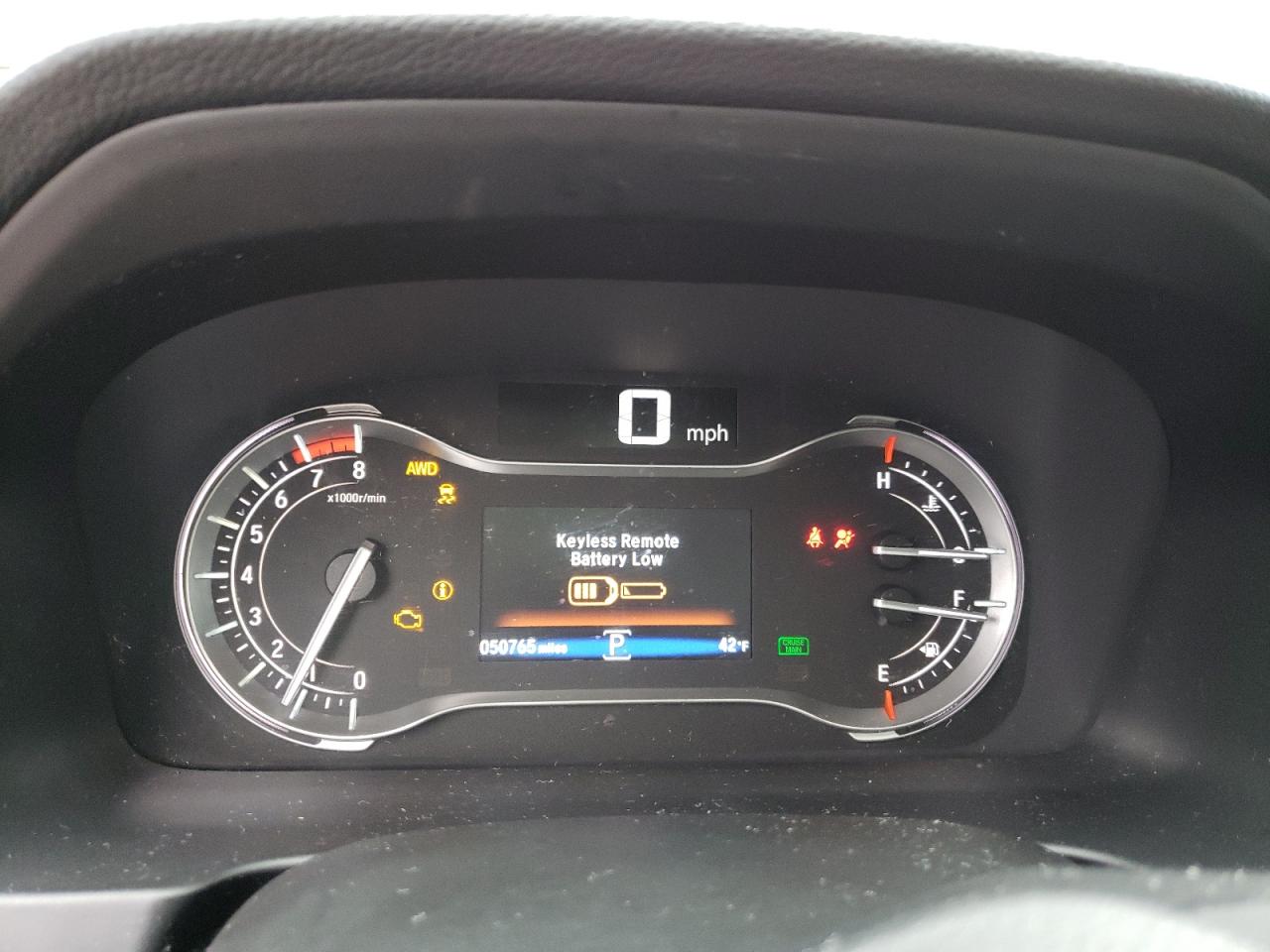 Photo 8 from auction – 2017 HONDA PILOT EXL with VIN 5FNYF6H82HB004255