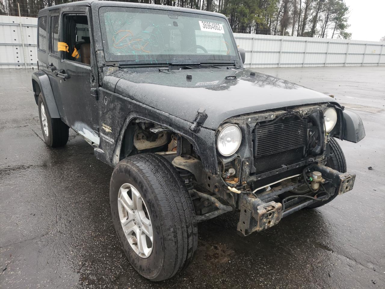 JEEP WRANGLER U 2012 with VIN 1C4BJWEG0CL169534 - Photo from auction