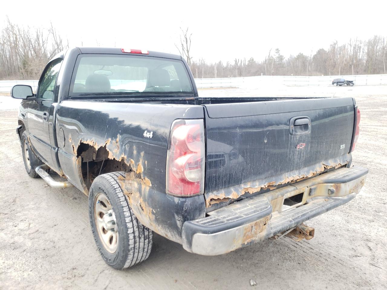 Photo 3 from auction – 2007 CHEVROLET SILVERADO with VIN 1GCEK14X07Z129035