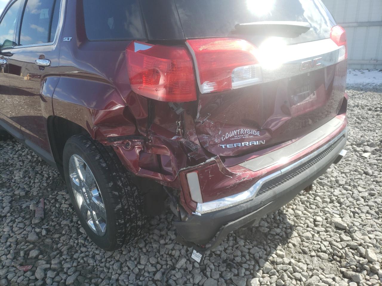 Photo 9 from auction – 2016 GMC TERRAIN SL with VIN 2GKFLPE34G6286275