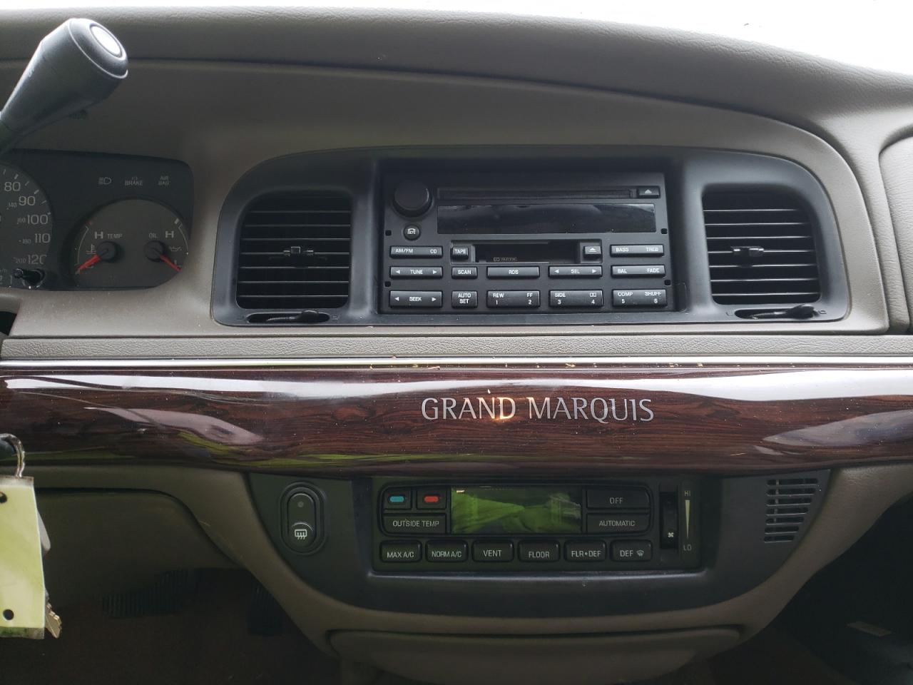 Photo 9 from auction – 2003 MERCURY GRAND MARQ with VIN 2MEFM75W93X684720