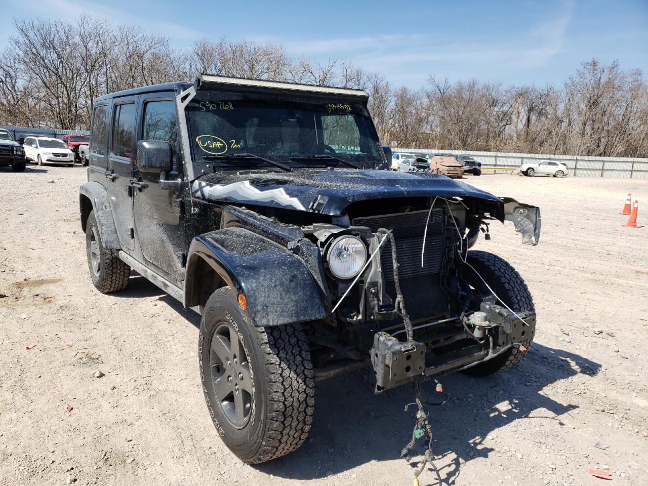 JEEP WRANGLER U 2015 z numerem VIN 1C4BJWEG9FL590768 - Zdjęcie z aukcji