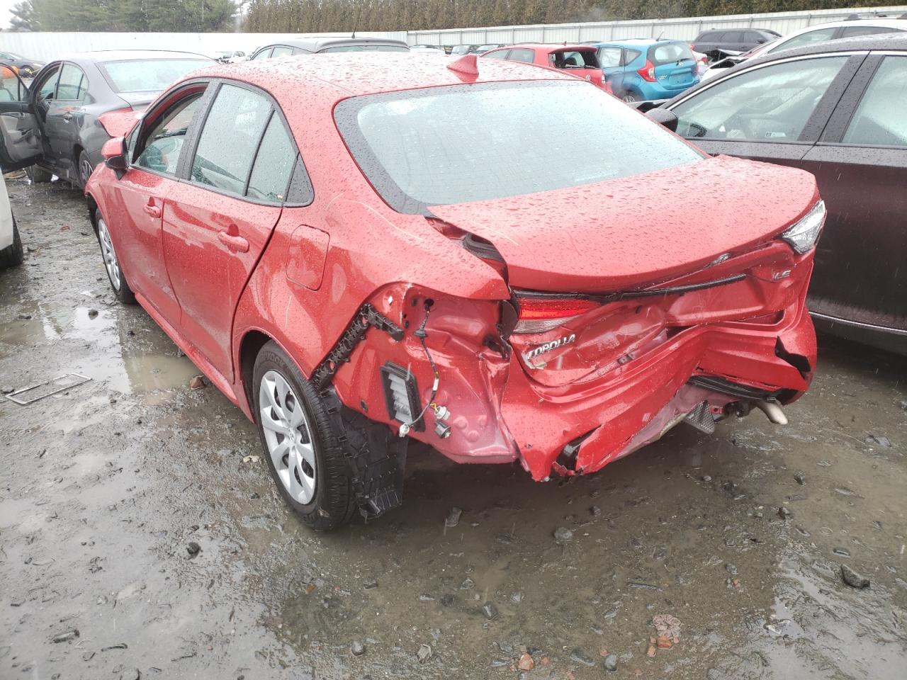 Photo 3 from auction – 2021 TOYOTA COROLLA LE with VIN 5YFEPMAE3MP234759