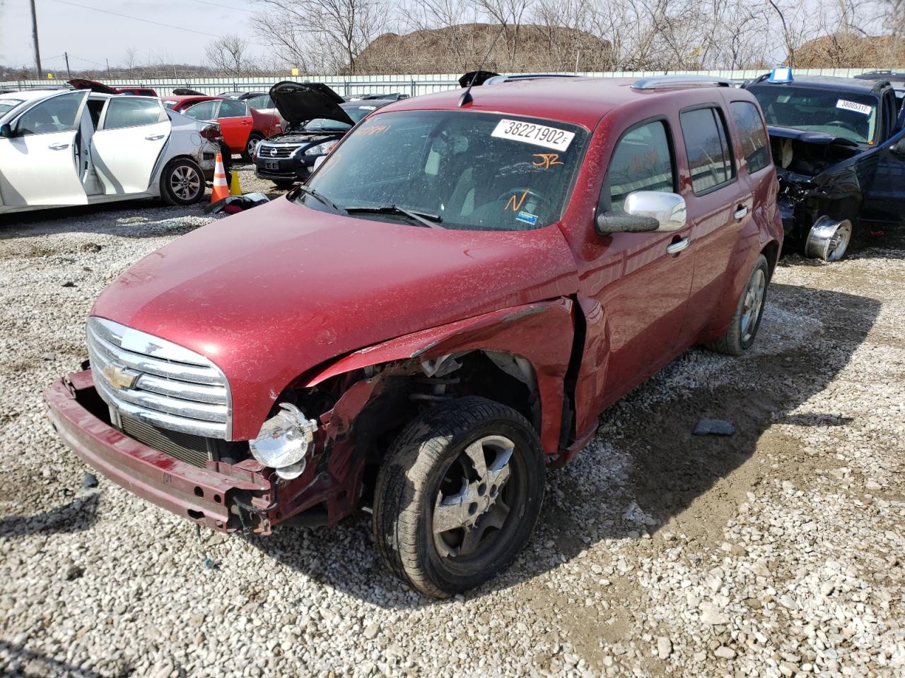 Photo 2 from auction – 2011 CHEVROLET HHR LT with VIN 3GNBABFW0BS537841