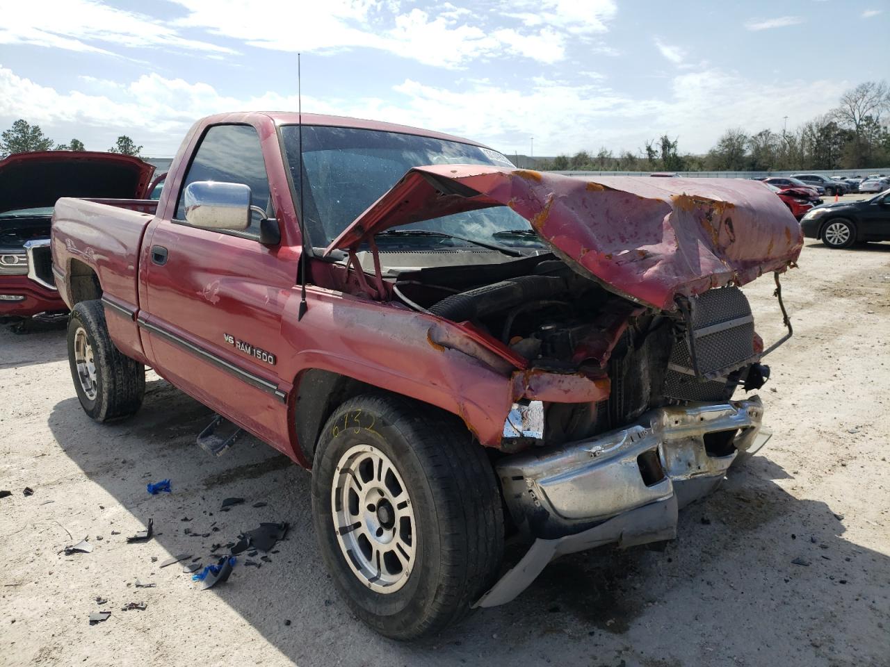 DODGE RAM 1500 1997 with VIN 1B7HC16X7VS303924 - Photo from auction