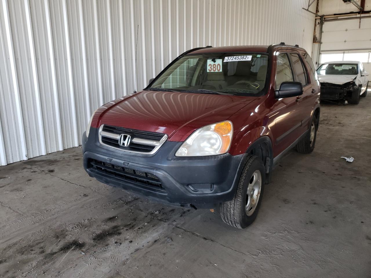 Photo 2 from auction – 2002 HONDA CR-V LX with VIN JHLRD78402C035136