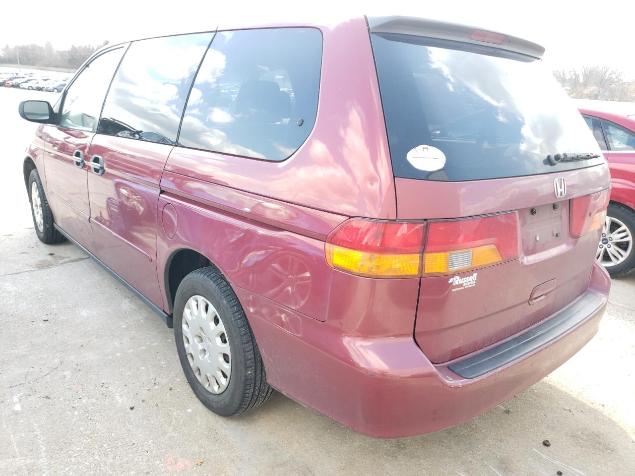 Photo 3 from auction – 2002 HONDA ODYSSEY LX with VIN 5FNRL18542B035553