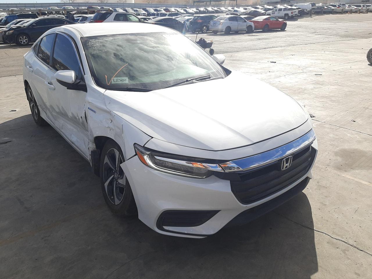 Photo 1 from auction – 2022 HONDA INSIGHT EX with VIN 19XZE4F51NE001093