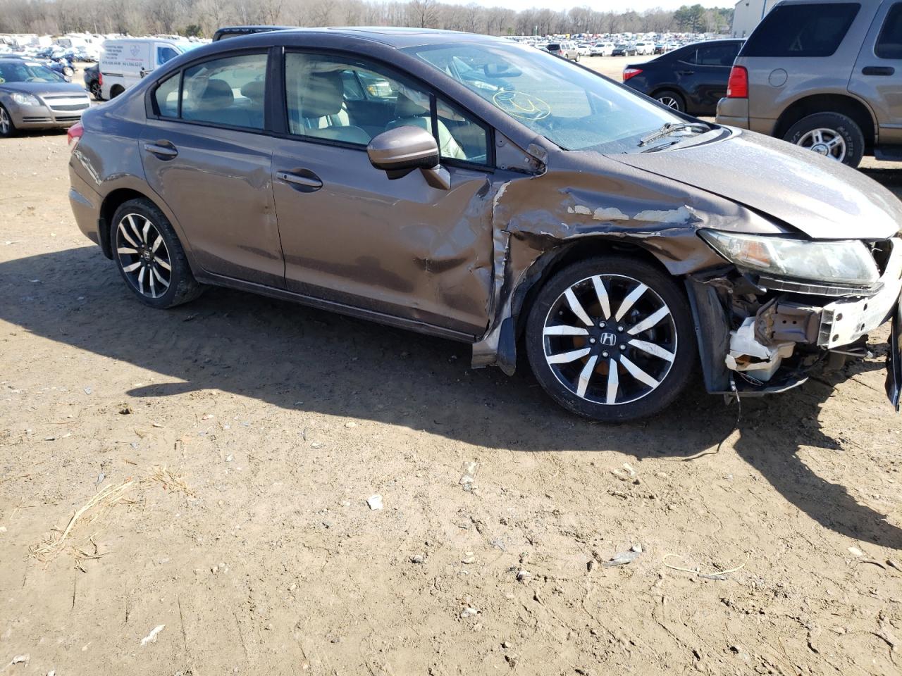 Photo 9 from auction – 2015 HONDA CIVIC EXL with VIN 2HGFB2F93FH526361