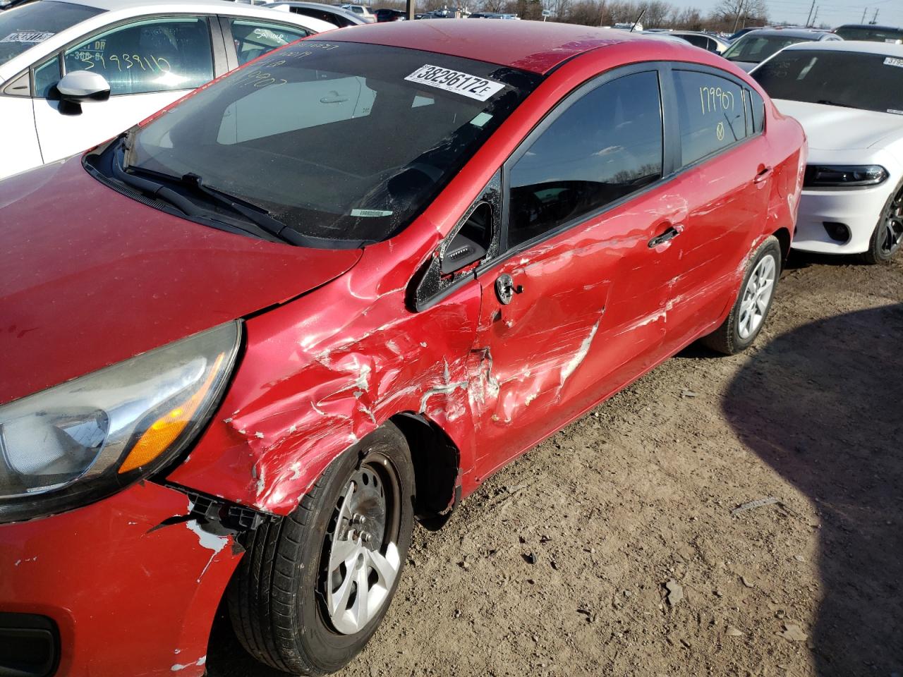Photo 9 from auction – 2013 KIA RIO LX with VIN KNADM4A32D6179907